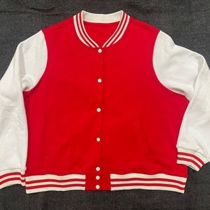 Fleece Varsity Jacket
